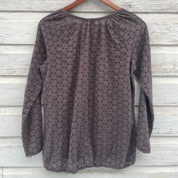 True Grit Eyelet Blouse - Picture 3 of 4